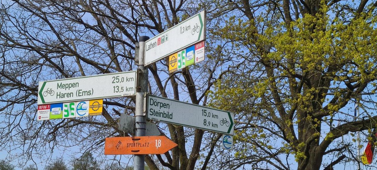 Ferienwohnung Prinz Lathen Esterno foto